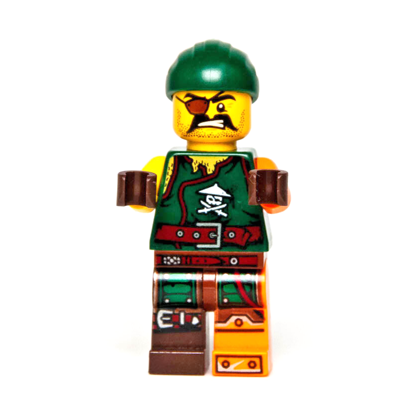 LEGO Ninjago Pirate Minifigure - Squiffy (njo0203) Skybound 891612