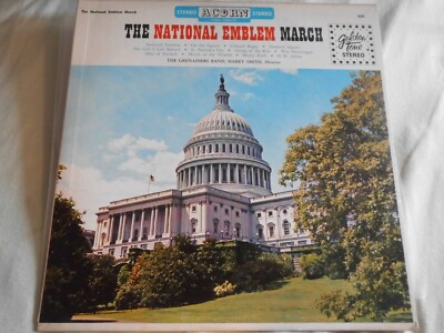 The Grenadiers Band Harry Smith (2637) The National Emblem March Golden Tone US-