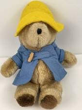 1975 Vintage Paddington Bear 10" Plush Teddy Bear Stuffed Animal