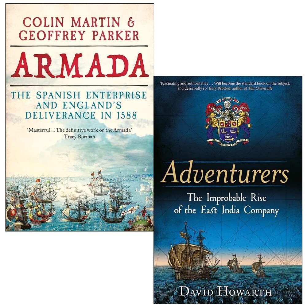 Armada ,The Improbable Rise Of The East India Company 2 Books Collection Set