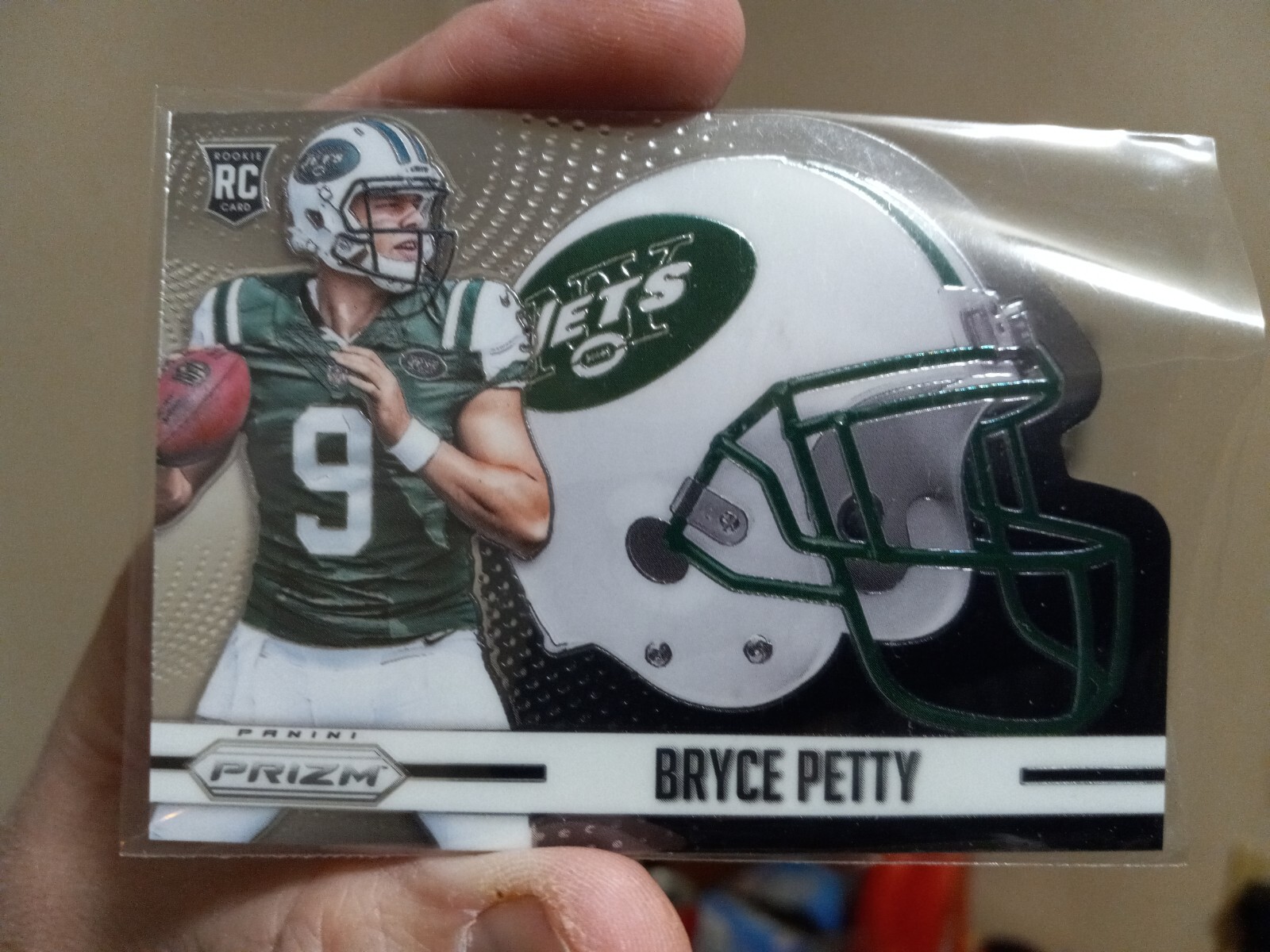 Bryce Petty Panini Prizm Helmet Die-Cuts #H19 Base
