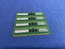 Lot of 4 Micron 4GB 1Rx4 PC3L-10600R-9-13-C2 MT18KSF51272PZ-1G4K1HE 16GB Total