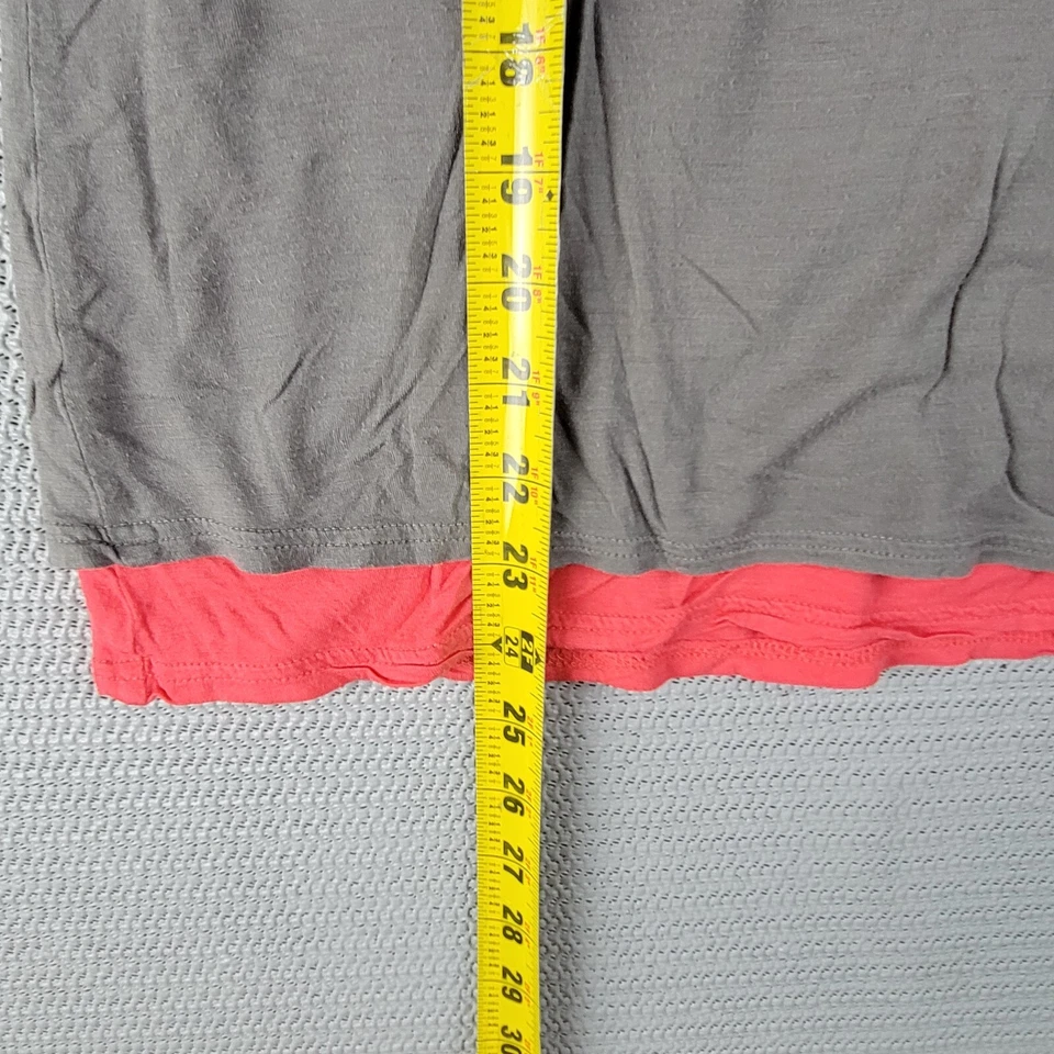 Camiseta sin mangas Burton talla activa pequeña elástica gris viscosa Foto 2 de 4