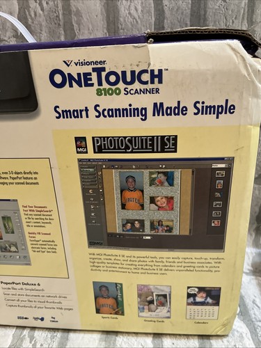Visioneer OneTouch 8100 Flatbed Scanner - Picture 7 of 10