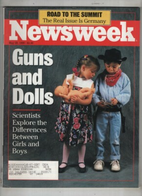 Newsweek Mag Differences Between Boys And Girls May 28 1990 092921nonr