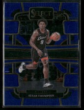 2023-24 Panini Select #95 Ausar Thompson Playing For The Pistons.