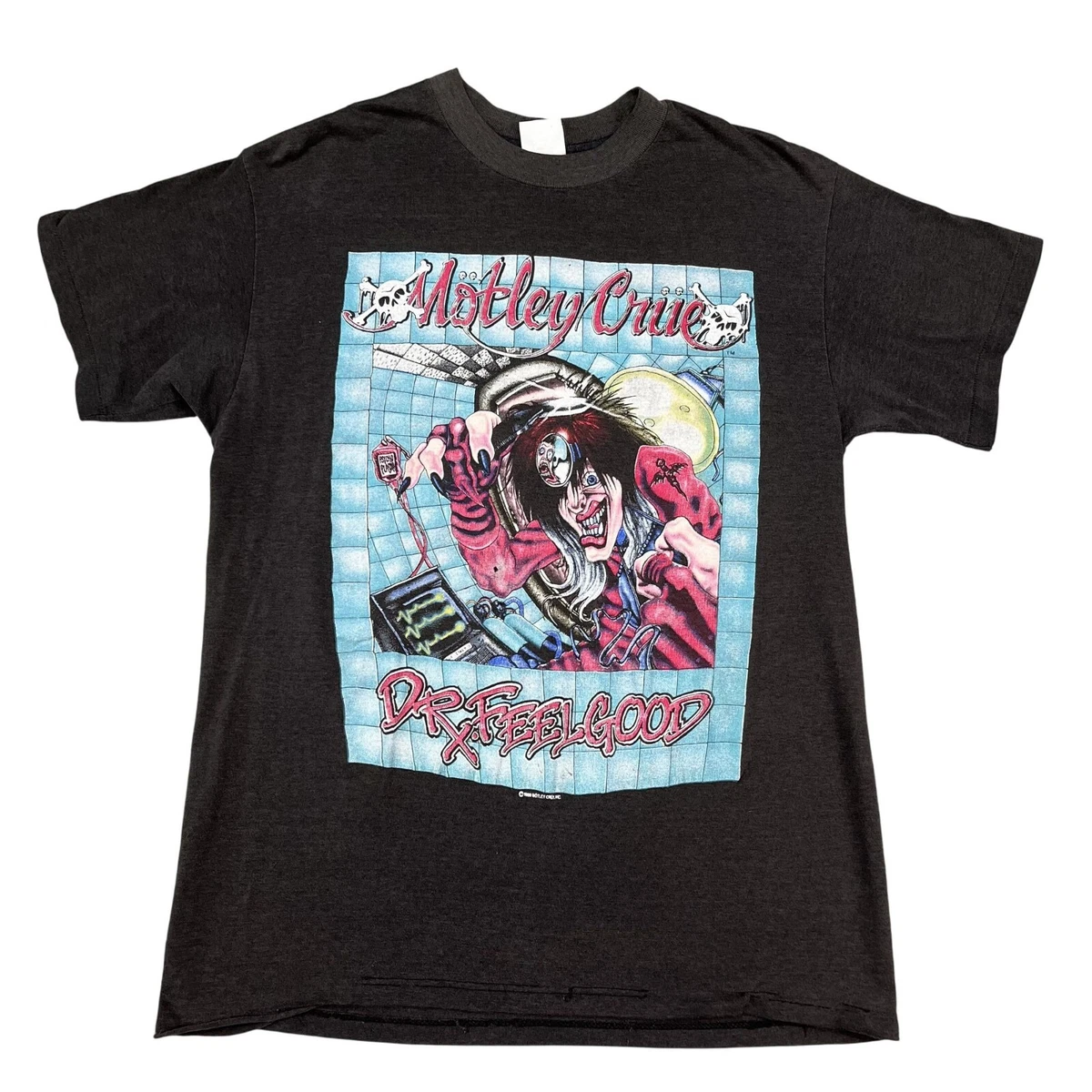 Motley Crue Dr Feelgood Shirt In Men's Vintage T-Shirts for sale