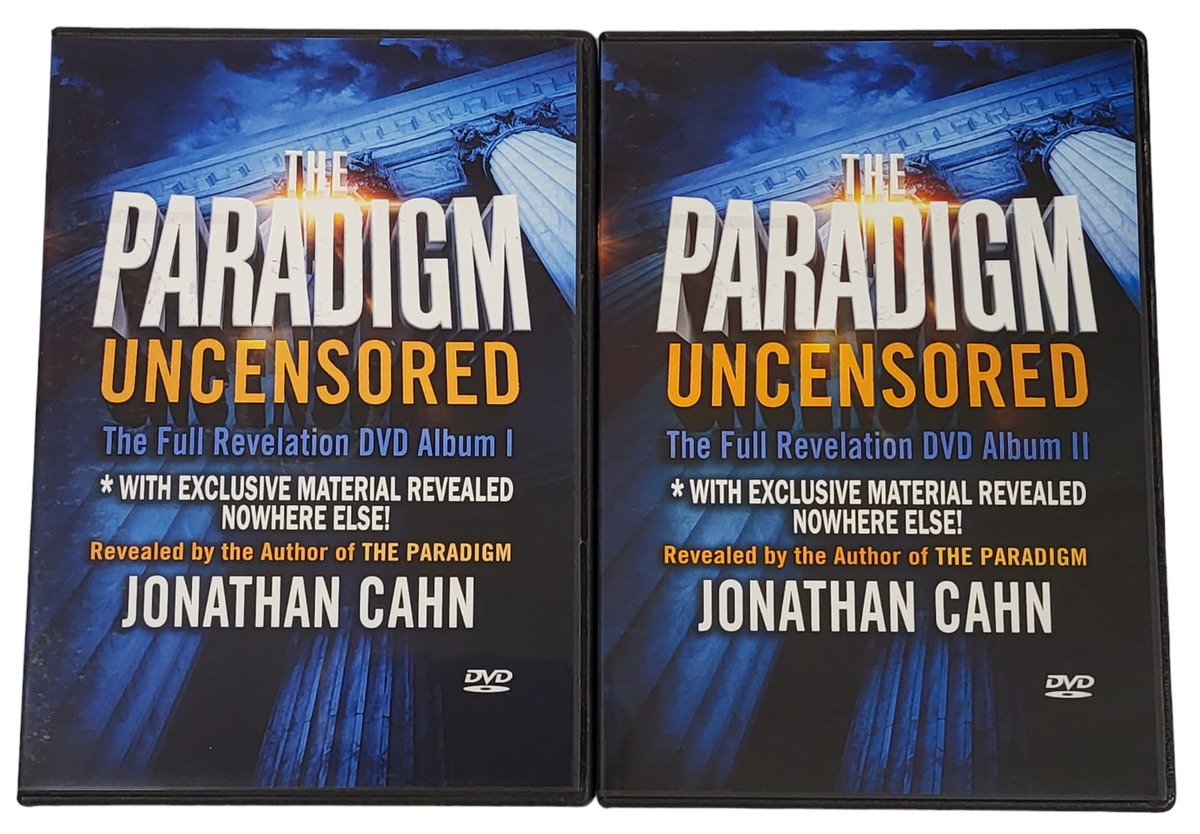THE PARADIGM UNCENSORED The Full Revelation Jonathan Cahn 8 DVD