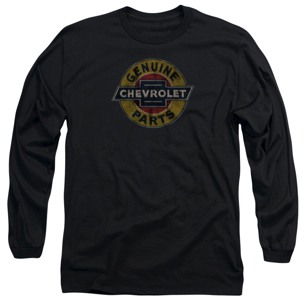 Chevrolet - Genuine Chevy Parts Distressed Sign Premium Canvas Adult Slim Fit 30/1 Chevrolet - Genuine Chevy Parts Distressed Sign Premium Canvas Adult Slim Fit 30/1