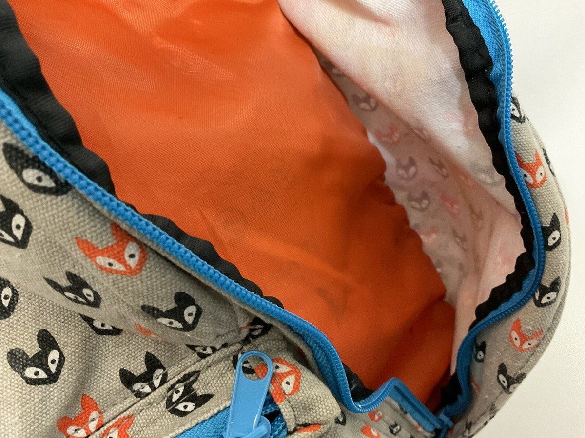 RARE KAVU Rope Sling Shoulder Bag Backpack Fox Cat Face Orange/Black/Tan Kavu Mini Rope Sling • Wanderlust Outfitters™ main image 3