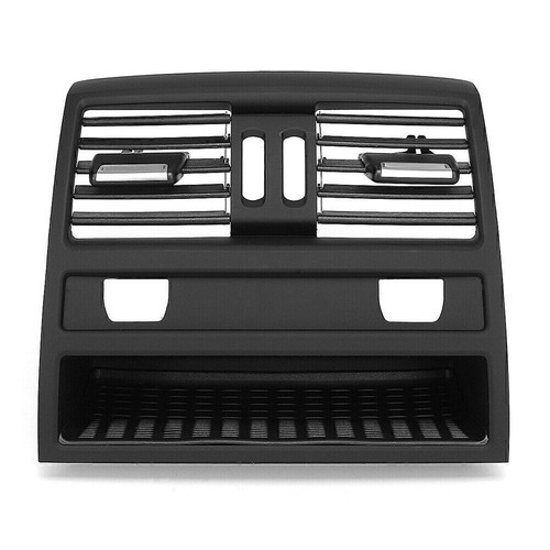 Rear Center Console Fresh Air Outlet Vent Grille Grill Cover for BMW 5 F10 Black - Picture 2 of 11