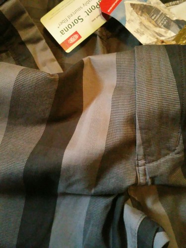The North Face pantaloncino uomo The Narrows a quadri grigio nero righe taglia 38 nuovo con etichetta - Foto 7 di 11