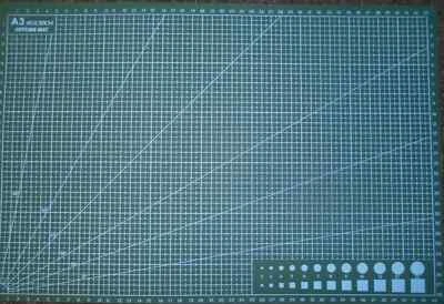 QUICKDRAW A3 DOUBLE SIDED Craft Cutting Mats Non Slip Self Healing Printed Grid Bargain