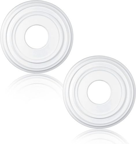 2 Pieces Lighting PU Ceiling Medallion Ceiling Fan Cover Plate Medallion for Hom - Picture 10 of 12