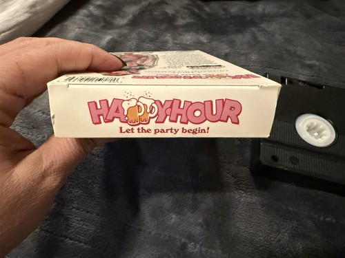 1987 HAPPY HOUR VHS TAPE COMEDY POLICE ACADEMY SPOOF - Bild 8 von 8