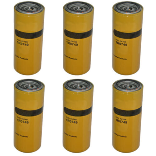 FF5319 Fuel Filter for Cummins Fits Caterpillar 1R0749 (Pack of 6) - Picture 1 of 5