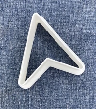 Triangle Shape Polymer Clay Cutters Available in Different Sizes