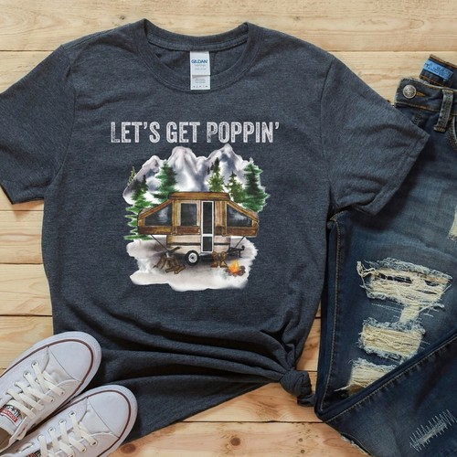 Happy Camper Shirt, Funny Camping 