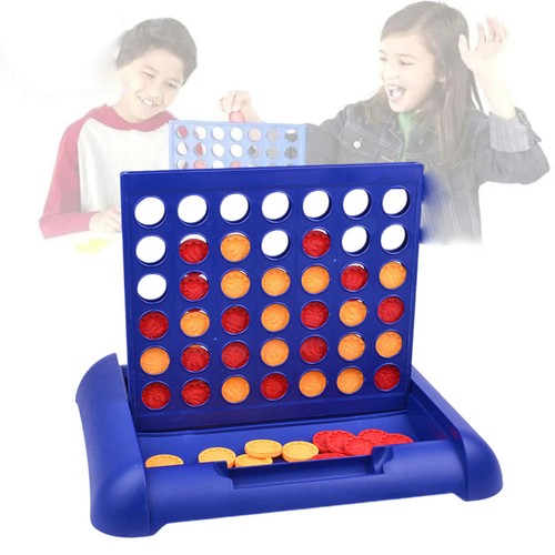Large Connect Four In A Row 4 In A Line Board Game Kids Children Educational Toy - Picture 7 of 7