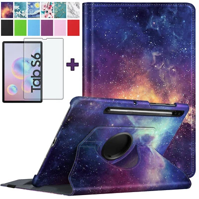 360°Schutzhülle + Folie für Samsung Galaxy Tab S6 10.5 T860 T865 Smart Cover  - Bild 1 von 4