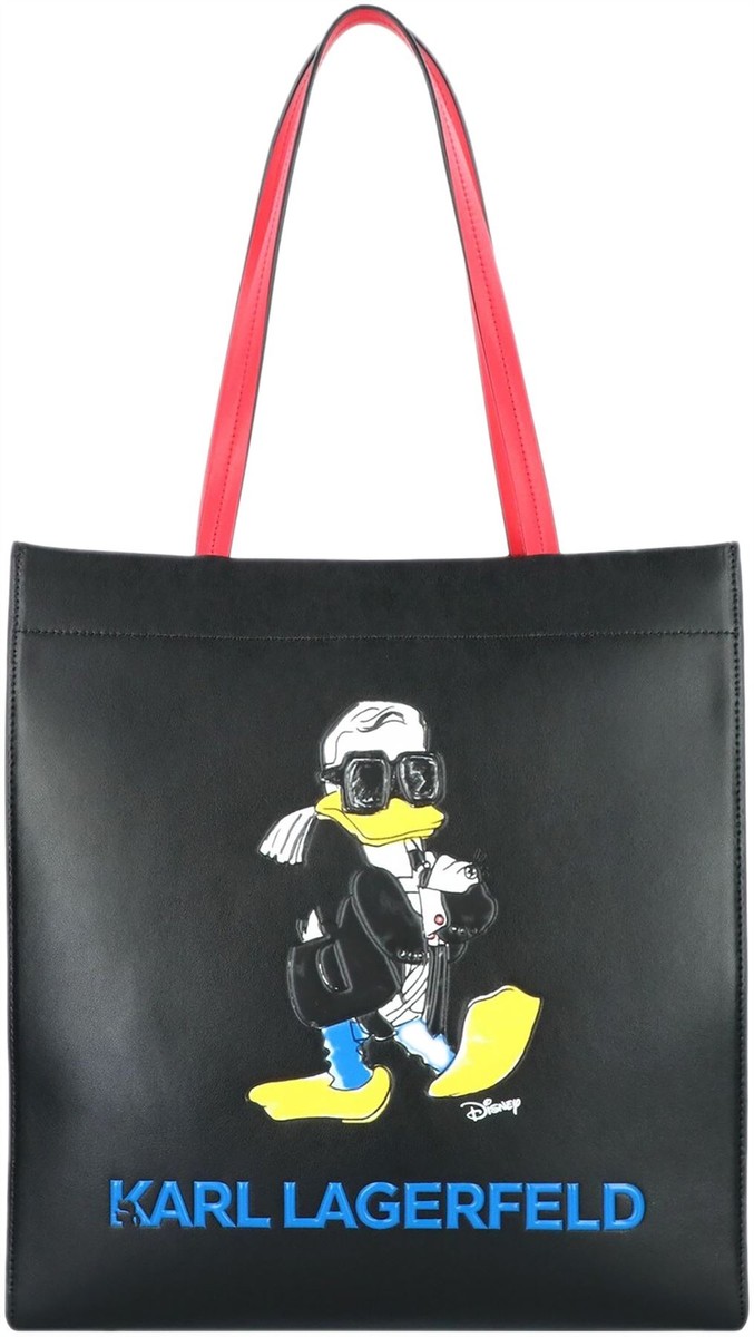Karl Lagerfeld×Disney★リバーシブル☆トートバッグ Karl Lagerfeld Kl X Disney In Red Black For Women