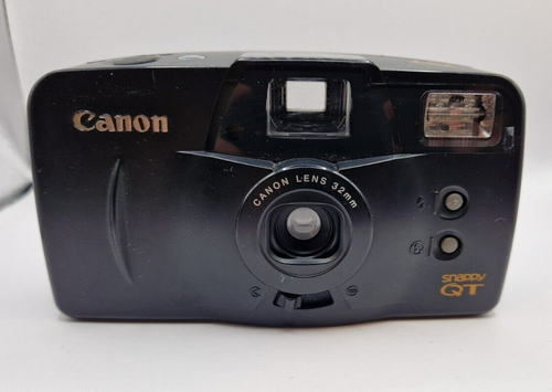 Canon Snappy QT 35mm Film Point and Shoot Camera Black Tested - Bild 10 von 18
