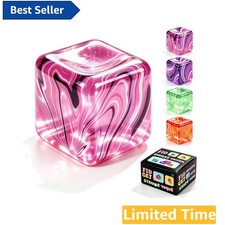 Compact Squishy Stress Cube Toy - Portable Stress Relief for Kids  Adults