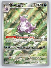 Nidoking 174/165 Illustration Rare 151 Pokemon Holo Near Mint on eBay