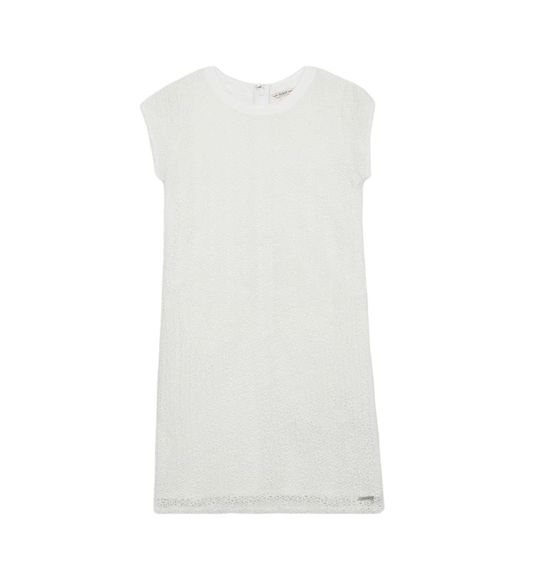 Vestido infantil Guess de corte recto 128