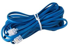 - Straight Phone Cord for Corded Landline Phones, Telephone Classic Blue