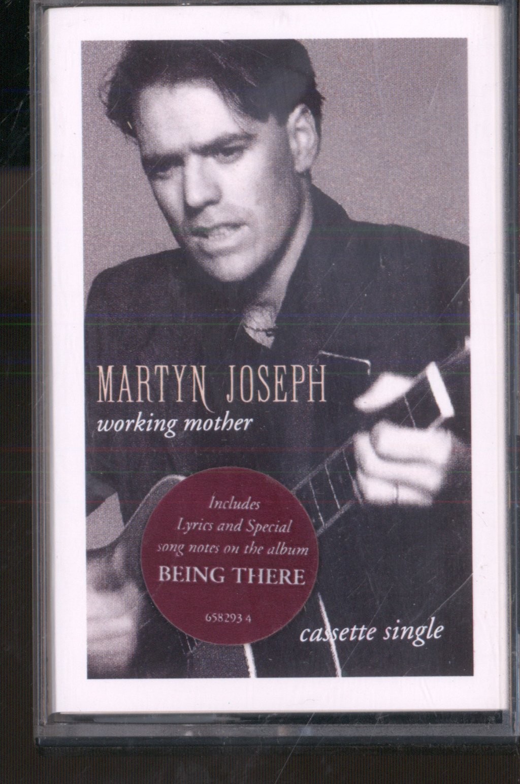 Martyn Joseph Working Mother cassette UK Epic 1992 cassette single - plays same