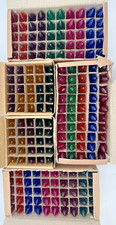 200 CHRISTMAS C-7 REPLACEMENT BULBS VARIETY RED, BLUE, ORANGE, GREEN, PINK NIB