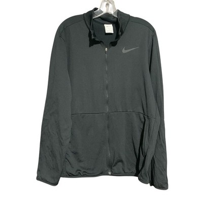 Nike Epic Knit Training Warm-Up Black Jacket Mens Size Large