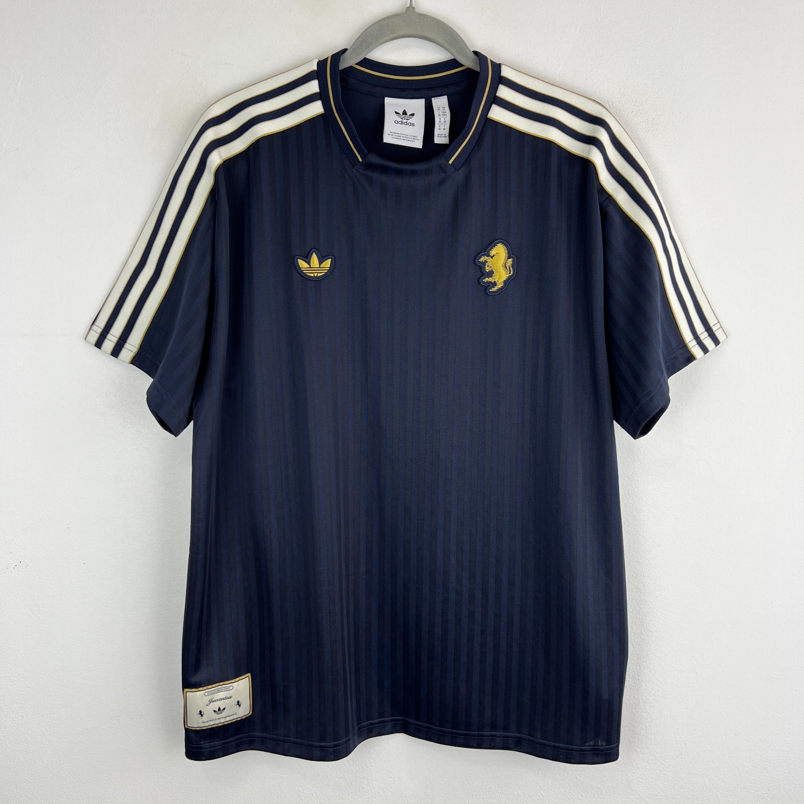 Adidas Juventus 2025 Icon Retro Football Soccer Shirt Jersey Men's Size M