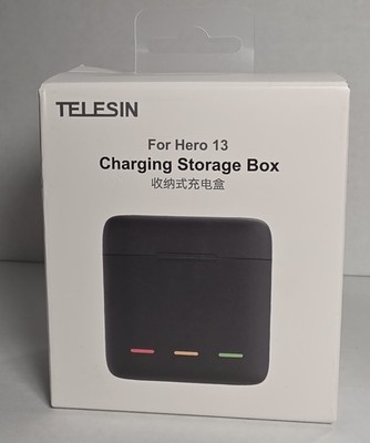 Telesin For Hero 13 Charging Storage Box  Model:S0-BCG-10-TGP