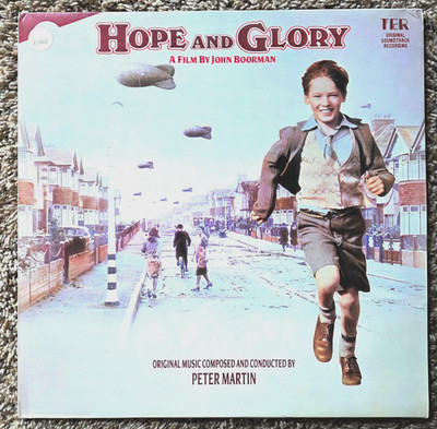 Hope and Glory Original Motion Picture Soundtrack LP Peter Martin John Boorman