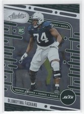 #111 2024 Panini Absolute Olumuyiwa Fashanu Rookie New York Jets