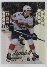 2024-25 Upper Deck Fleer Ultra Lucky 13 Achievement Anton Lundell #L13-4 og2