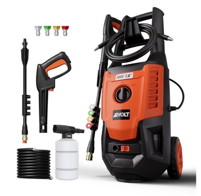 #ad AIVOLT 4000 PSI 2.6 GPM Corded Electric Pressure WasherQuick Connect Tips 20ft $145.99