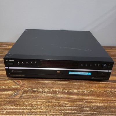 Sony SCD-CE595 Super Audio CD/SACD Player 5-Disc Changer (No Remote)Tested Works