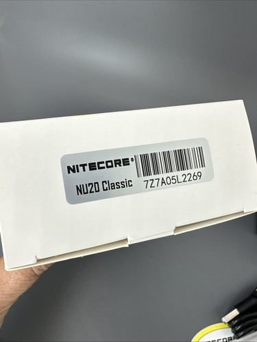 Nitecore NU20 Classic Outdoor Headlamp Charging Cord & EMPTY BOX for RESELLERS - Picture 7 of 13