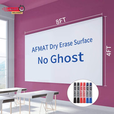 Dry Erase Whiteboard Paper, Large White Board Stickers for Wall, 8X4Ft Dry Erase