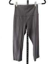 Lululemon Gray High-Waisted Leggings Size 4