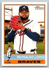 2025 Topps Heritage - Reynaldo Lopez #19 -Atlanta Braves