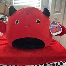 Squishmallows Dante The Devil Red 2020 Halloween Medium 12" Plush Toy