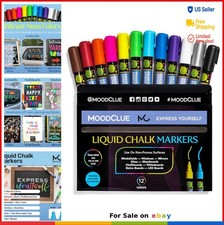 Erasable Liquid Chalk Markers for Whiteboards Glass Windows