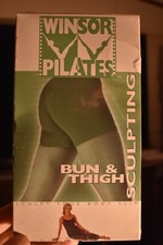 Winsor Pilates Bun  Thigh Sculpting VHS 2002 Mari Winsor BRAND NEW