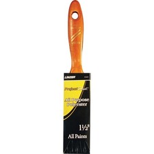 Linzer WC 1123-1.5 Paint Brush, 1-1/2 in W, 2-1/4 in L Bristle, Beaver Tail Hand