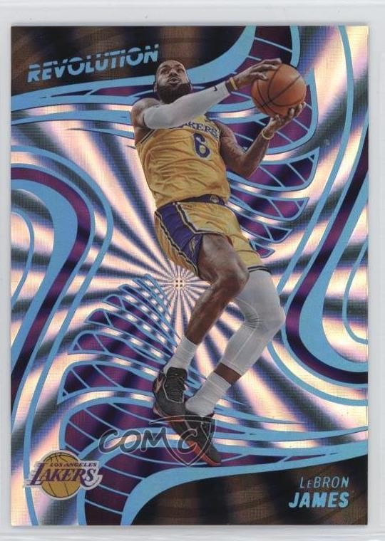 2022-23 Panini Revolution Sunburst 19/75 LeBron James #58 10xq