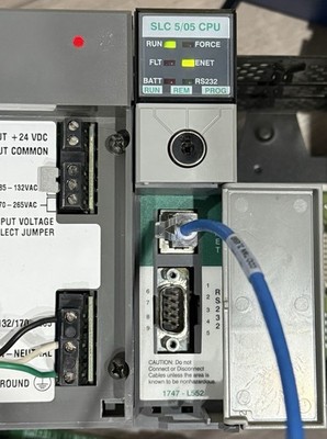 Allen-Bradley SLC 5/05 32K Processor Controller 1747-L552 Ser C